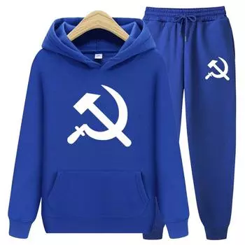 Женские комплекты из двух частей, спортивный костюм, повседневная куртка с капюшоном + брюки, спортивный костюм Harajuku, толстовки с капюшоном на весну и осень, спортивная одежда S