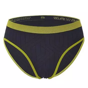 Женские контрастные брюки с заниженной талией и бесшовным нижним бельем, утягивающим бедра L армия зеленый