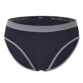 Женские контрастные брюки с заниженной талией и бесшовным нижним бельем, утягивающим бедра L