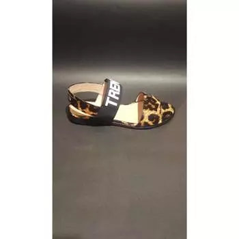 Женские коричневые сандалии с узором Новые летние удобные дышащие повседневные качественные стильные легкие сандалии