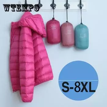 Женские короткие пуховики Женские тонкие хлопковые куртки Wild Свободные куртки Пуховики больших размеров S чёрный