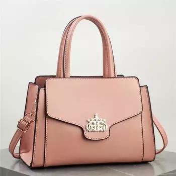 Женские кошельки и сумки Сумки на плечо-ранцы Женские сумки через плечо Сумки-тоут из искусственной кожи с верхней ручкой чёрный