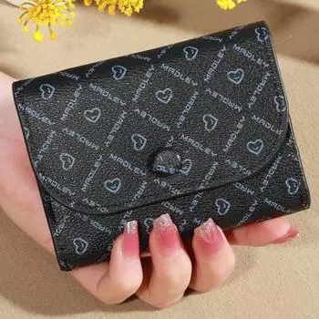 Женские кошельки из искусственной кожи, сумка для денег, женский короткий многофункциональный держатель для карт, кошелек на молнии Z3E6 White-One size