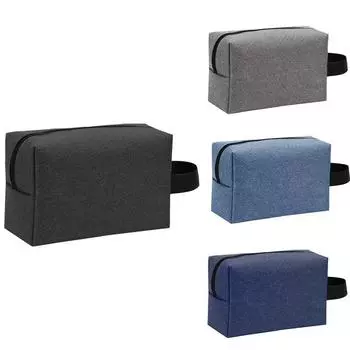 Женские косметички, косметичка, новые подвесные дорожные кейсы для хранения, органайзер для женских туалетных принадлежностей из полиэстера темно-синий
