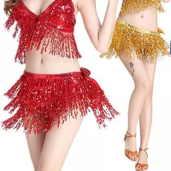 Женские костюмы для танца живота, костюм для джазовых танцев на шесте для выступления One Size красный