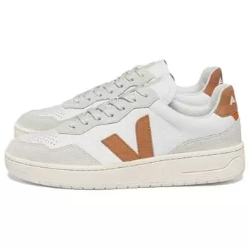 Женские кожаные кроссовки Veja V-90 Extra White Umber VD2003389A