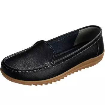 Женские кожаные лоферы You7 Comfort Basic DM1005