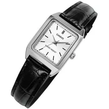 Женские кожаные металлические наручные часы Casio LTP-V007L-7E1