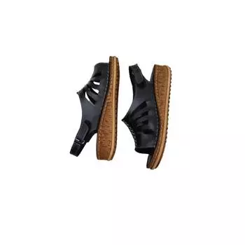 Женские кожаные ортопедические сандалии на липучках Комфортные повседневные качественные стильные легкие сандалии