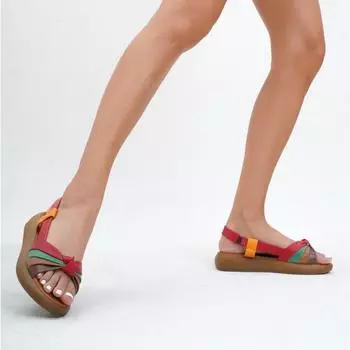 Женские кожаные сандалии Multi2-t из натуральной кожи