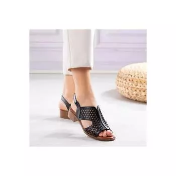 Женские кожаные сандалии Новые летние удобные дышащие повседневные качественные стильные легкие сандалии