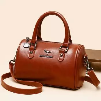 Женские кожаные сумки большой вместимости сумки через плечо сумки-мессенджеры для женщин новая роскошная сумка