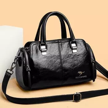 Женские кожаные сумки через плечо, сумки через плечо, повседневная сумка для покупок, известный дизайнер, высокое качество