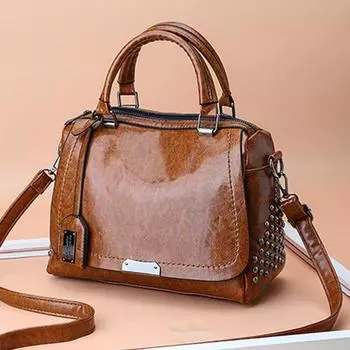 Женские кожаные сумки из ПУ, сумка через плечо с пайетками, винтажная сумка через плечо, роскошная женская сумка с верхней ручкой