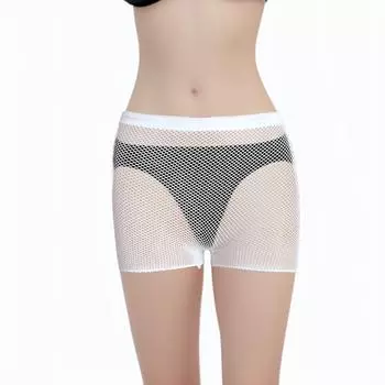 Женские красные дышащие однотонные чулки с заниженной талией и комплект нижнего белья small net, One Size