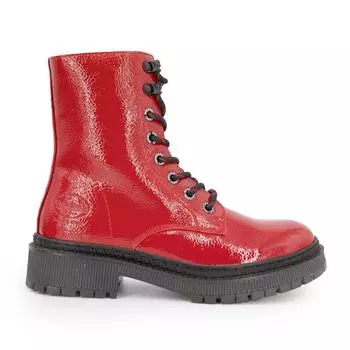 Женские красные лакированные ботильоны DOCKERS 38 красный