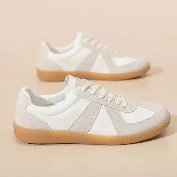 Женские кроссовки 2024 года, новые, натуральная кожа, женские кроссовки Moral Training, повседневные весенние туфли на плоской подошве для женщин 35