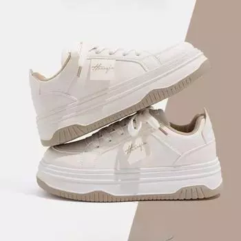 Женские кроссовки 2024 года, новые роскошные дизайнерские повседневные туфли на платформе, спортивные кроссовки для бега и тенниса, удобные кроссовки со шнуровкой, вулканизированные кроссовки 35