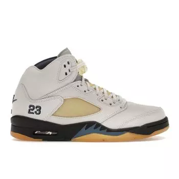Женские кроссовки A Ma Manire x Air Jordan 5 Retro Dawn Grey Photon-Dust Black FZ5758-004 37.5