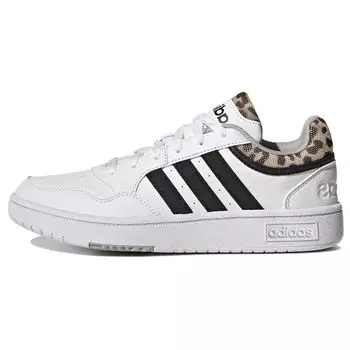 Женские кроссовки adidas Hoops 3.0 Leopard White Cloud-White Core-Black GY4743 36