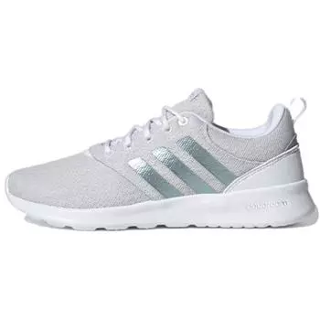 Женские кроссовки adidas QT Racer 2.0 White Vision Metallic Grey Cloud-White Grey-One H05798 39