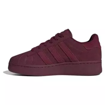 Женские кроссовки adidas Superstar XLG бордовые красные кристально-белые IE7377 40