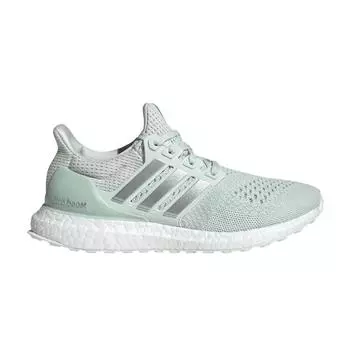 Женские кроссовки adidas UltraBoost 1.0 Crystal Jade зеленые, серебристо-металлические, льняно-зеленые ID5882 36