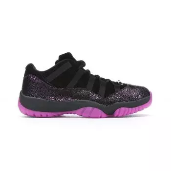 Женские кроссовки Air Jordan 11 Low Rook to Queen Черный черный цвет фуксии AR5149-005