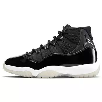 Женские кроссовки Air Jordan 11 Retro Jubilee / 25th Anniversary черные многоцветные AR0715-011 35.5