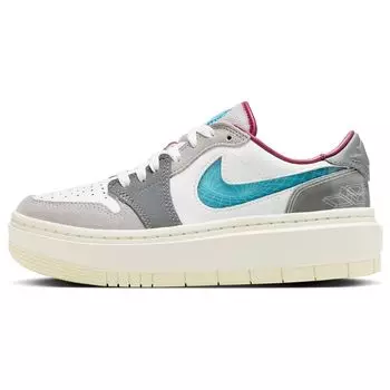 Женские кроссовки Air Jordan 1 Elevate Low Exploration Unit Grey Sail Beta-Blue FB1867-141