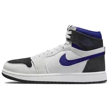 Женские кроссовки Air Jordan 1 High Zoom Comfort 2 Concord Серые Нейтрально-серые Off-Noir DV1305-040 41