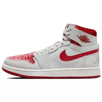 Женские кроссовки Air Jordan 1 High Zoom Comfort 2 ко Дню Святого Валентина White Summit-White Phantom DV1304-106 36.5