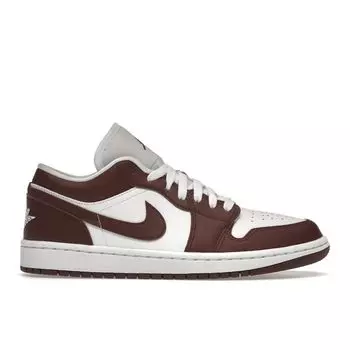 Женские кроссовки Air Jordan 1 Low Bronze Eclipse коричнево-белые DC0774-116 37.5