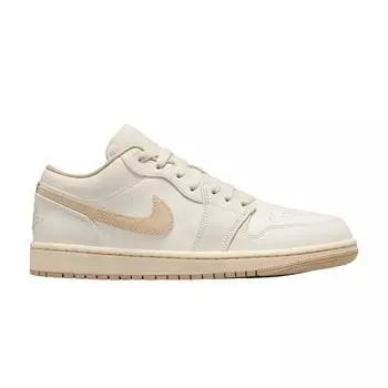 Женские кроссовки Air Jordan 1 Low Sail Rattan Cream Pale-Ivory DC0774-112 37.5