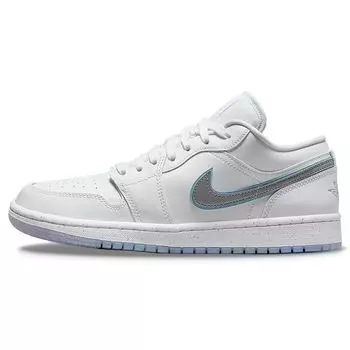 Женские кроссовки Air Jordan 1 Low SE Dare To Fly белый металлик-серебристый университетский синий FB1874-101 35.5
