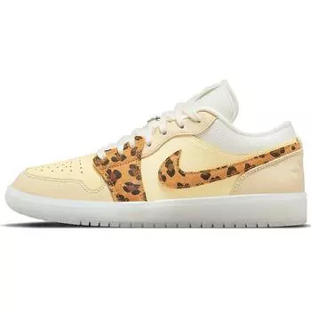 Женские кроссовки Air Jordan 1 Low SNKRS Day Yellow Lemon-Drop Wheat DN6998-700 36