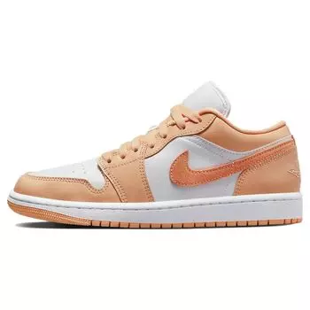 Женские кроссовки Air Jordan 1 Low Sunset Haze Orange White Bright-Citrus DC0774-801 36.5