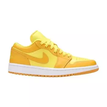 Женские кроссовки Air Jordan 1 Low Yellow Strike White Pollen DC0774-700 37.5