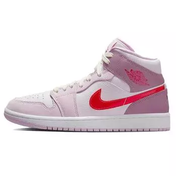 Женские кроссовки Air Jordan 1 Mid Valentines Day Purple Iris-Whisper Amethyst-Wave DR0174-500 36