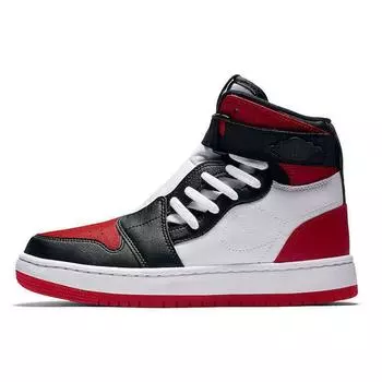 Женские кроссовки Air Jordan 1 Nova XX Bred Toe белые для спортзала-красно-черные AV4052-106