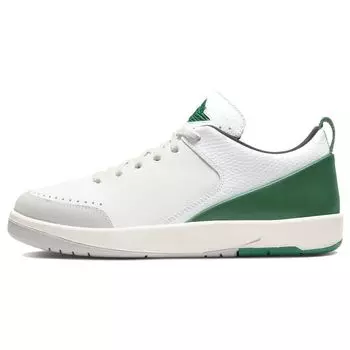 Женские кроссовки Air Jordan 2 Retro Low SE белые малахитовые нейтрально-серые DQ0560-160 35.5