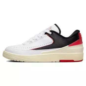 Женские кроссовки Air Jordan 2 Retro Low Chicago Twist Белый Университет-Красный Черный FD4849-106 37.5