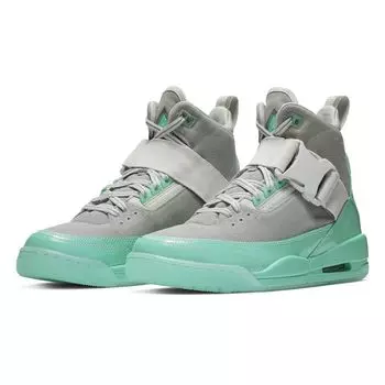 Женские кроссовки Air Jordan 3 Retro Explorer Tropical Twist Бирюзовые Vast-Grey Tropical-Twist-AtmSphere-Grey BQ8463-003