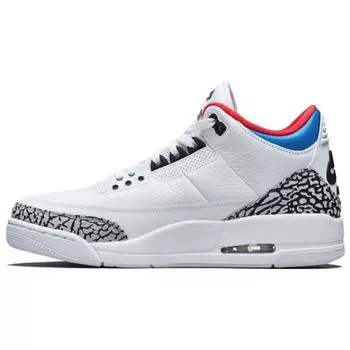 Женские кроссовки Air Jordan 3 Retro NRG Seoul White Soar Atom-Red DC7310-100
