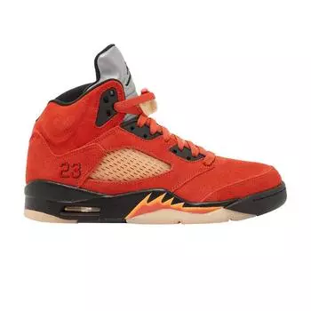 Женские кроссовки Air Jordan 5 Retro Dunk on Mars Red Martian-Sunrise Black DD9336-800 35.5