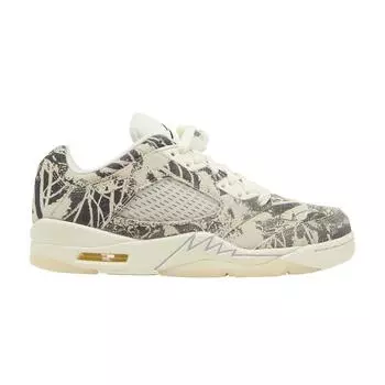 Женские кроссовки Air Jordan 5 Retro Low Expression кремово-кокосово-молочного цвета DA8016-100 35.5