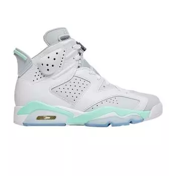Женские кроссовки Air Jordan 6 Retro Mint Foam белые DQ4914-103 35.5