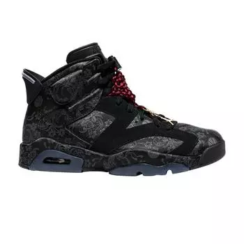 Женские кроссовки Air Jordan 6 Retro Singles Day черные DB9818-001 38