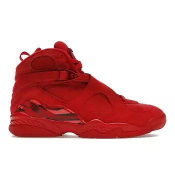Женские кроссовки Air Jordan 8 Retro в стиле ретро на День святого Валентина Red Gym-Red Ember-Glow-Team-Red AQ2449-614