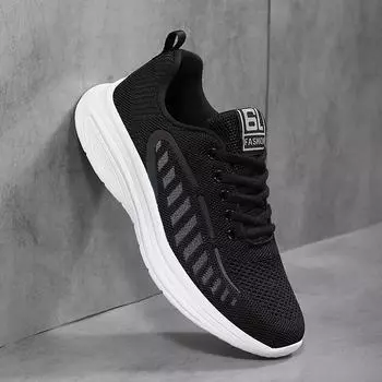 Женские кроссовки Airflow Mesh для бега по пересеченной местности, удобная обувь для марафона и походов 35 чёрный